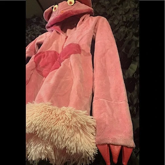 Vtg Josie Loves J Valentine Blushybear Costume Dress with hood & claws!! 💖 - Picture 5 of 16